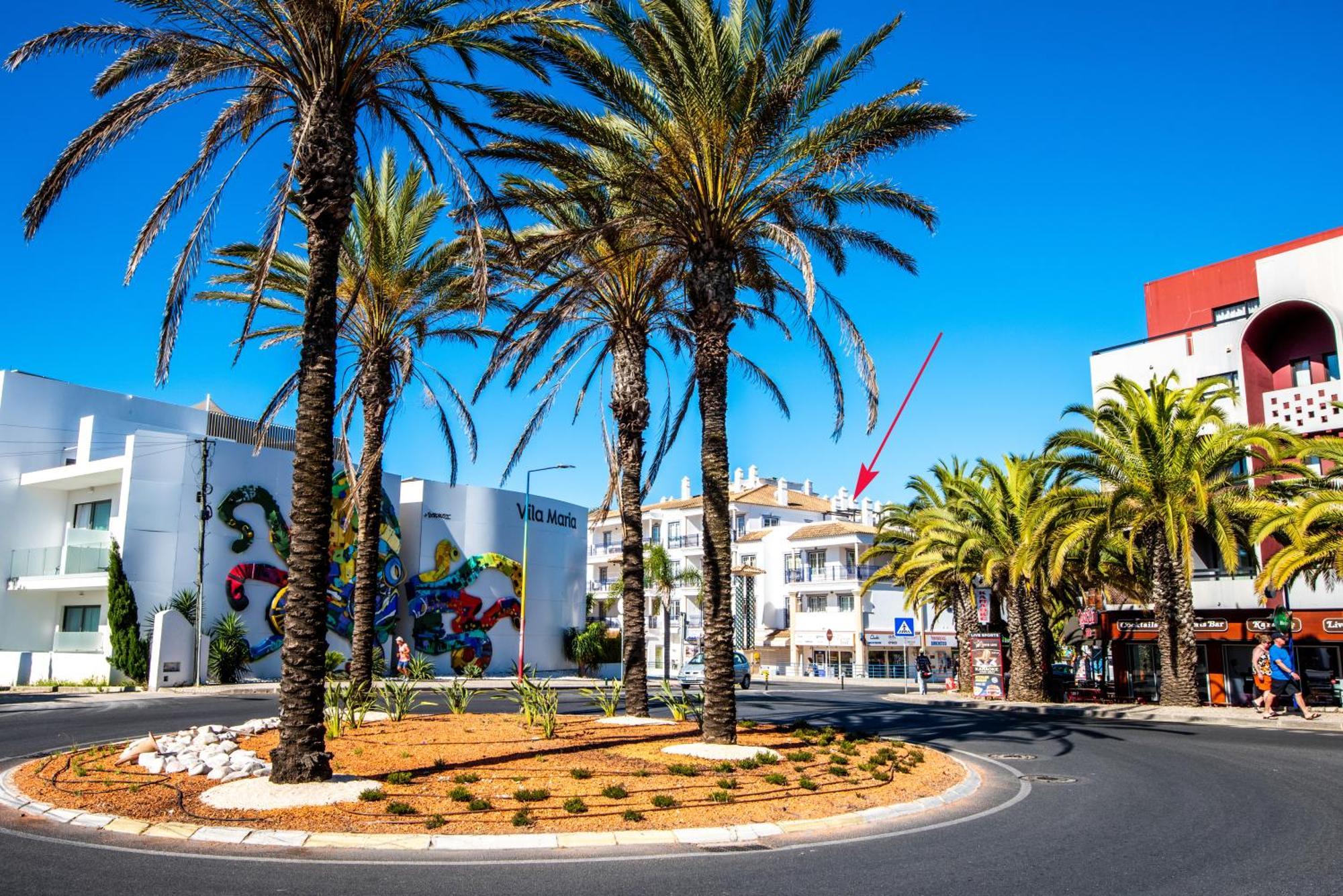 Charm Apartment T2 All With Big Terrace Albufeira Self Check-In Экстерьер фото